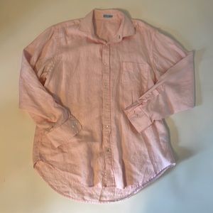 J. McLaughlin Gramercy Classic Fit Linen Shirt